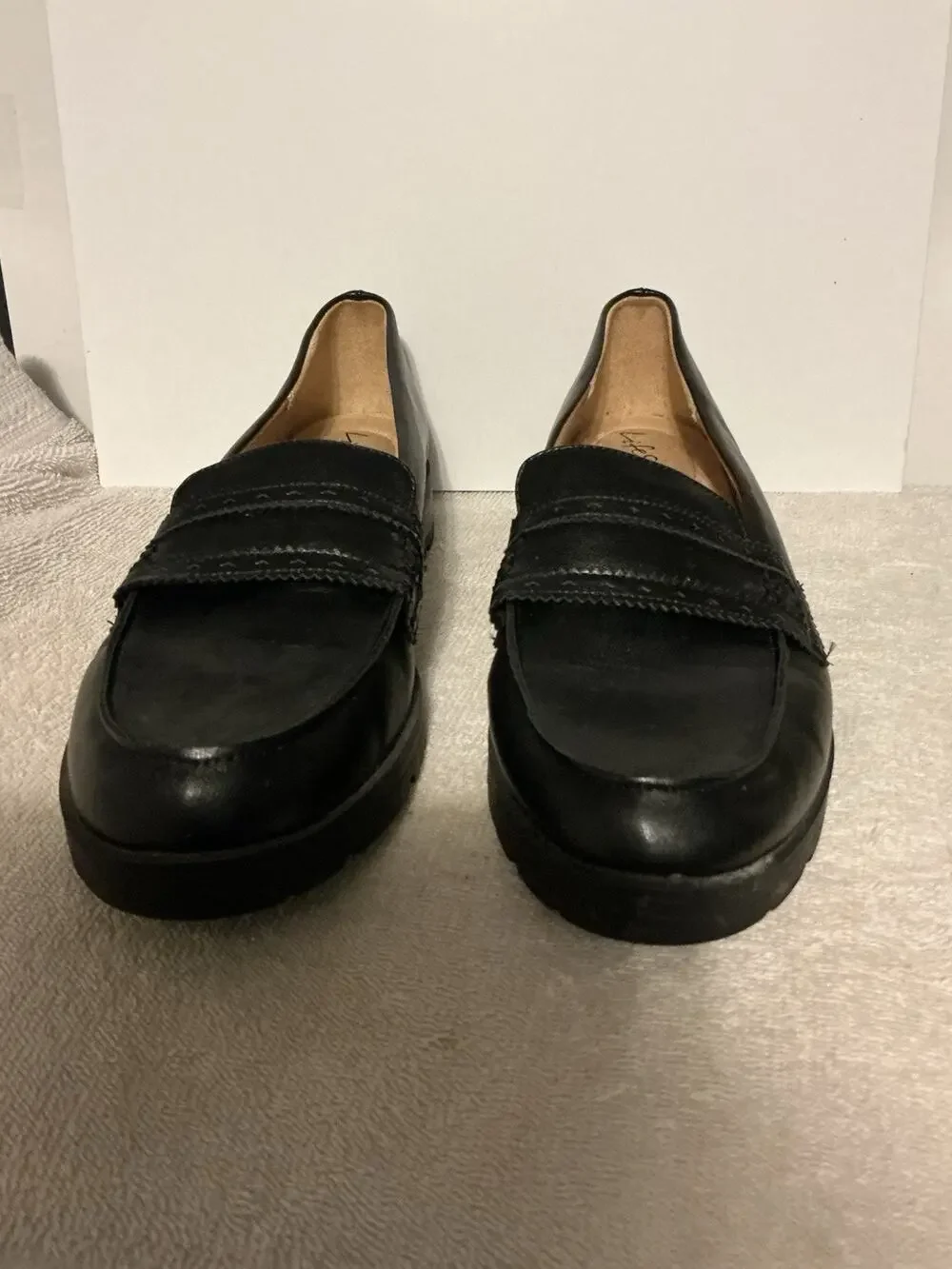 Life Stride Women’s London Loafer Slip On Shoes Black SZ 9.5